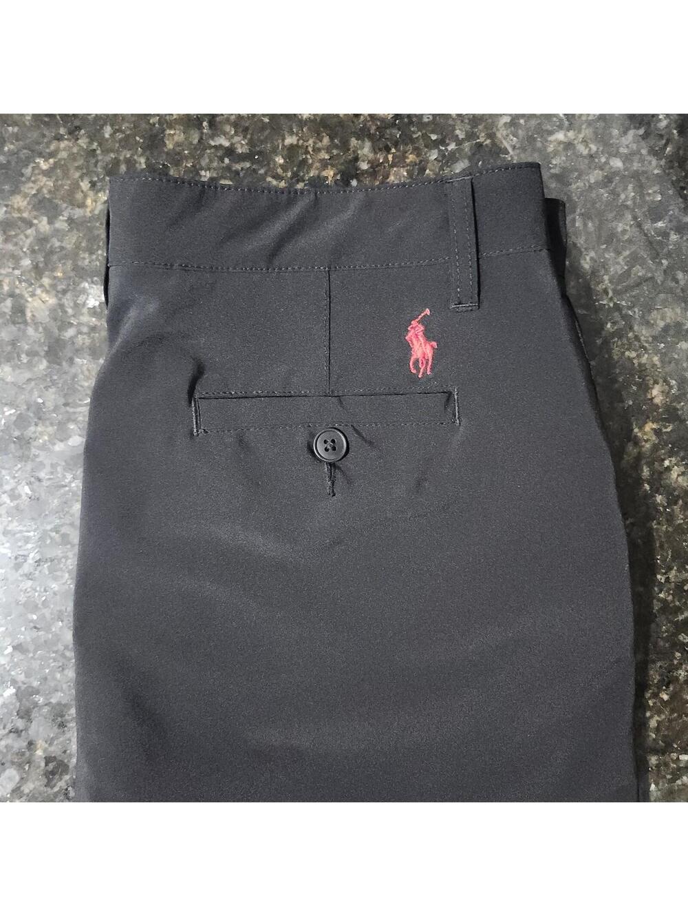Polo Ralph Lauren Performance Flat Front Chino Golf Shorts Casual Preppy Mens 30
